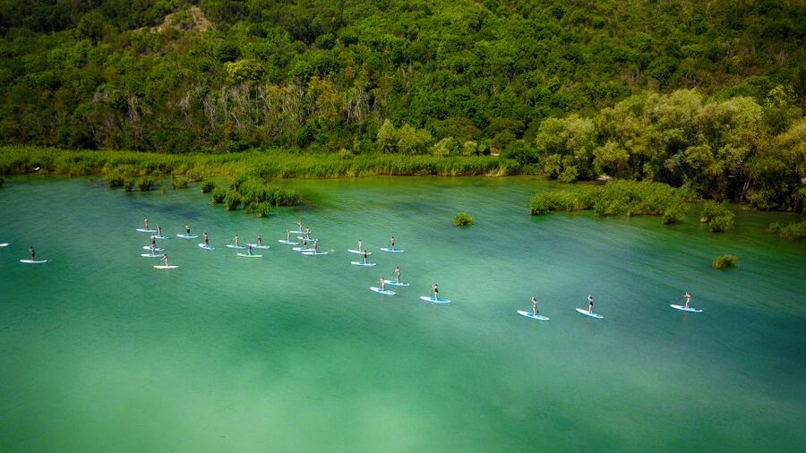 Lake Balaton: Paddle Board Tour of Tihany National Park - Guide languages and the human touch that makes it easier
