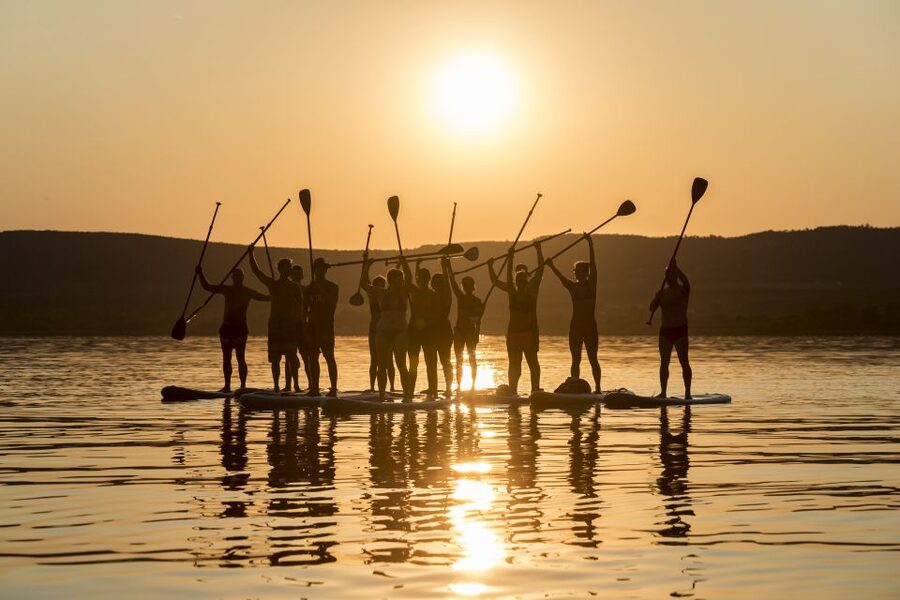 Lake Balaton: Sunset SUP Tour along the Tihany National Park - Where You Start at the Tip of the Tihany Peninsula