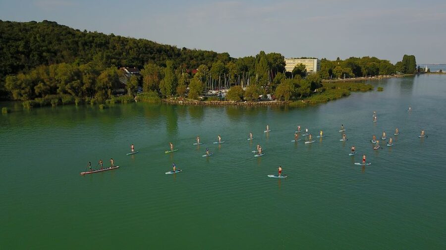 Lake Balaton: Sunset SUP Tour along the Tihany National Park - Tihany at Golden Hour: Reeds, Wildlife, and Quiet Views