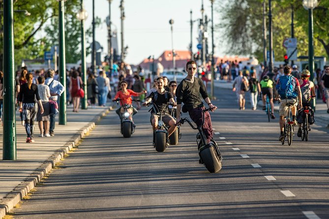 MonsteRoller E-Scooter Rental in Budapest - Lock Included, So Quick Stops Stay Quick