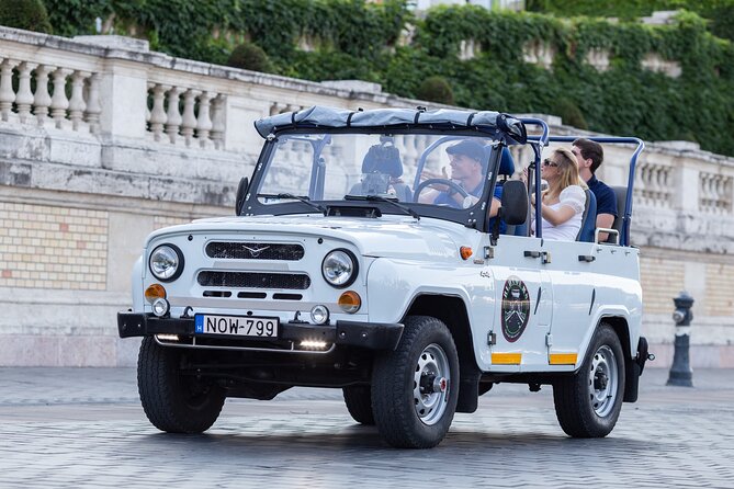 Private Budapest City tour with Classic Russian Jeep or G-Wagon! - Chain Bridge, Parliament, and the Danube Photo Corridor