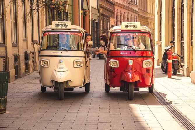 Private Budapest TukTuk Tour: Custom Route, Hotel Pickup - The Jewish Quarter boundary and the Great Market Hall