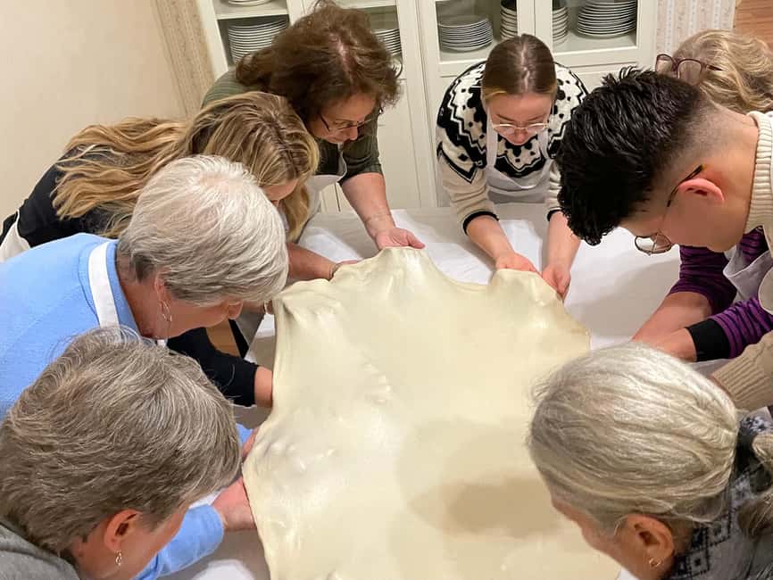 Stretched Strudel Making Class with 2 Different Fillings - Two fillings, one stretchy method: what you’ll make and why it matters
