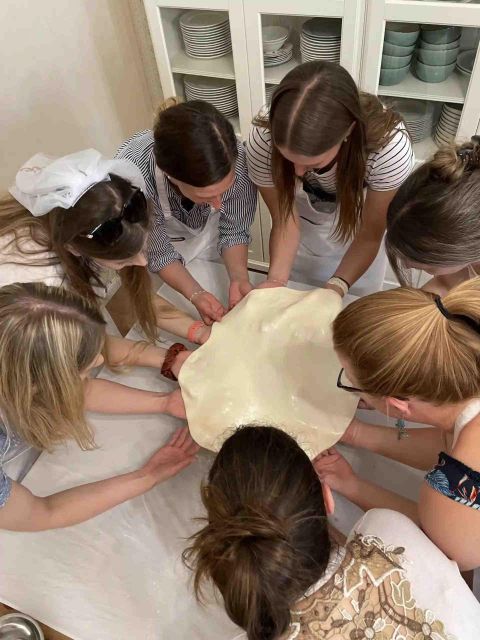 Stretched Strudel Making Class with 2 Different Fillings - The 2.5-hour flow: history, dough, fillings, oven time, then you eat