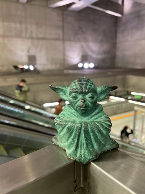 Tiny Sculptures, Big Stories: Kolodko mini statue tour - How the tour works in real time, spotting legends as you go