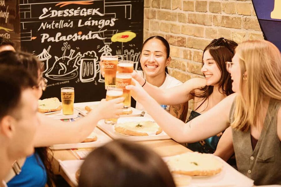 Tipsy Guided Food Tour with Drinks Included in Budapest - Guide energy you’ll feel: Laura and Kitti as proof of the caliber