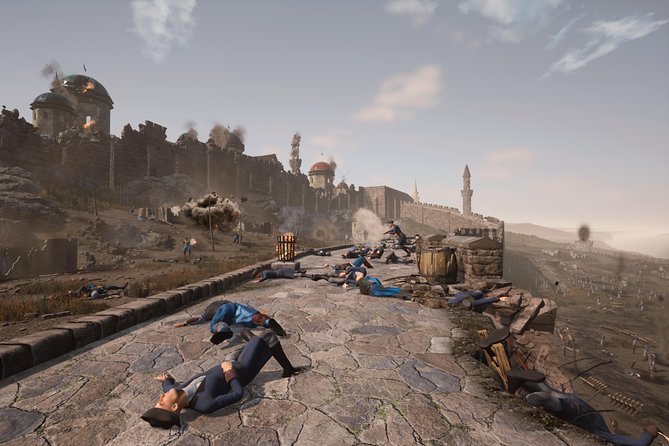 Virtual Reality Walking Tour - Connecting the real location to the virtual past