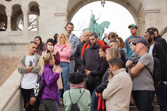 Walking tour in the Buda Castle incl. Fisherman's Bastion - Stop 1: Matthias Church, then learn the tone of the district